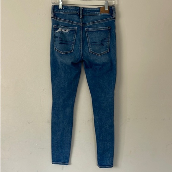 AE Distressed Blue Jeans - Picture 2 of 6